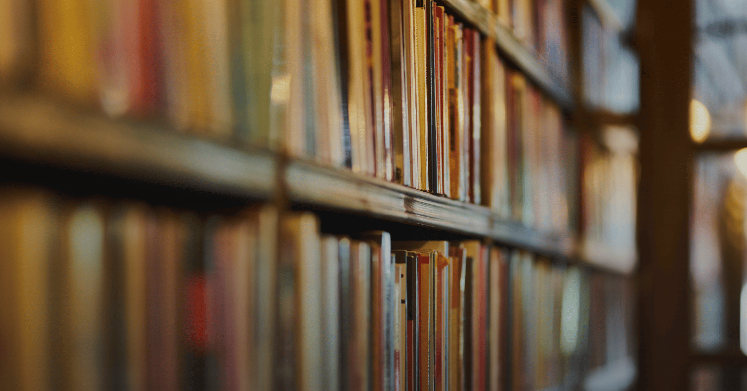 A bookshelf